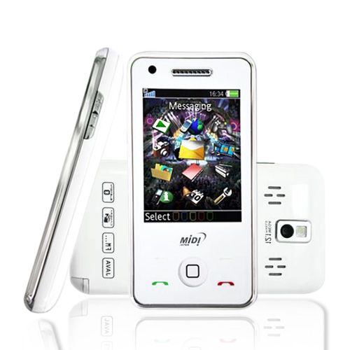 Celular MP10 H602 com 2 Chips e TV - Branco - Desbloqueado.