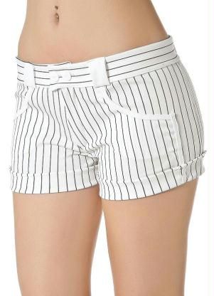 Shorts Listrado Helanca Light