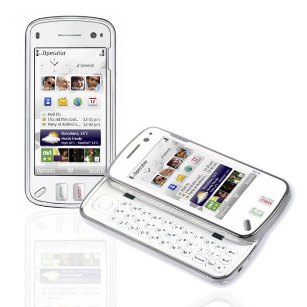 Celular MP10 Mini N97 com 2 Chips e TV- Branco - Desbloquead