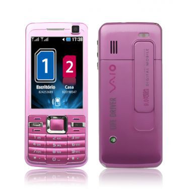 Celular MP10 F99 com 2 Chips e TV - Rosa